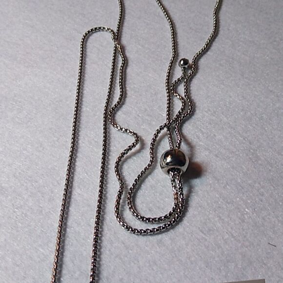 NWT Faucet Clear LG Crystal Silver Tone Metal Convertible Length Grandmacore - Picture 6 of 8